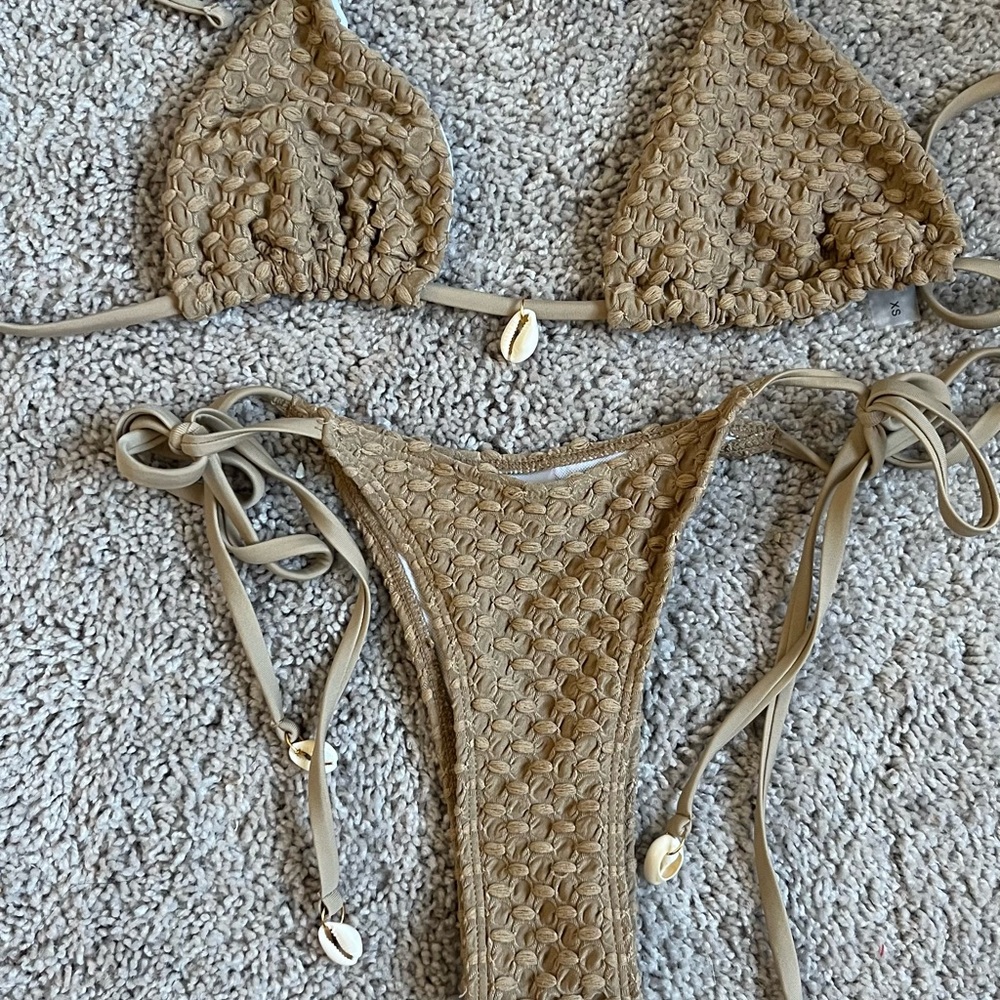 Tan bikini set